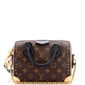 Louis Vuitton 20 Speedy Trunk Bag Reverse Monogram Canvas